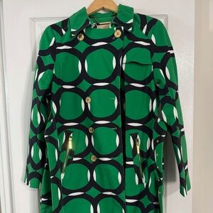 Michael Kors Patterned Trench Coat